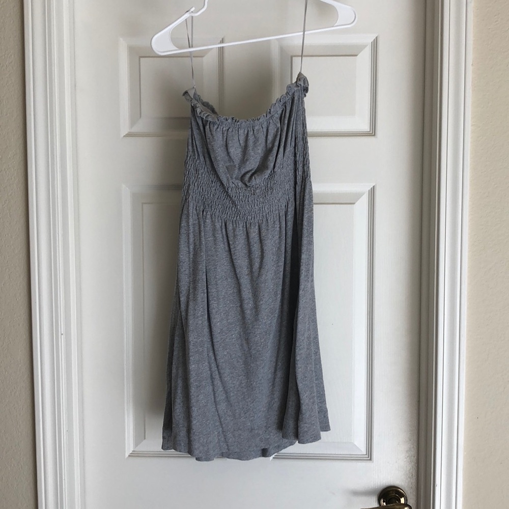 Free People strapless swim cover up